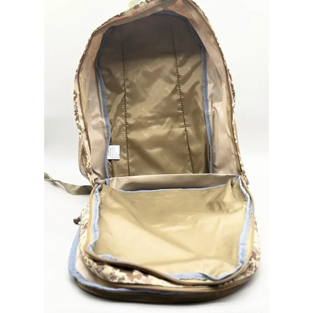 East West USA Tactical Backpack Desert Camo MOLLE Military Bag NWT RTC509